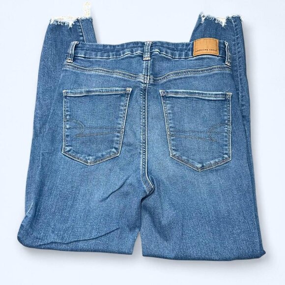 American Eagle Outfitters Blue Jeggings - Picture 5 of 5